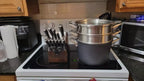 Calphalon Premier® Space Saving 8-Quart Nonstick Multi-Pot with Steamer Inserts + Glass Lid